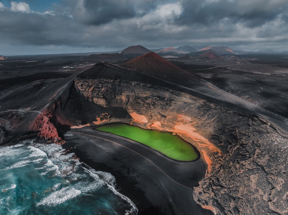 Lanzarote volcano