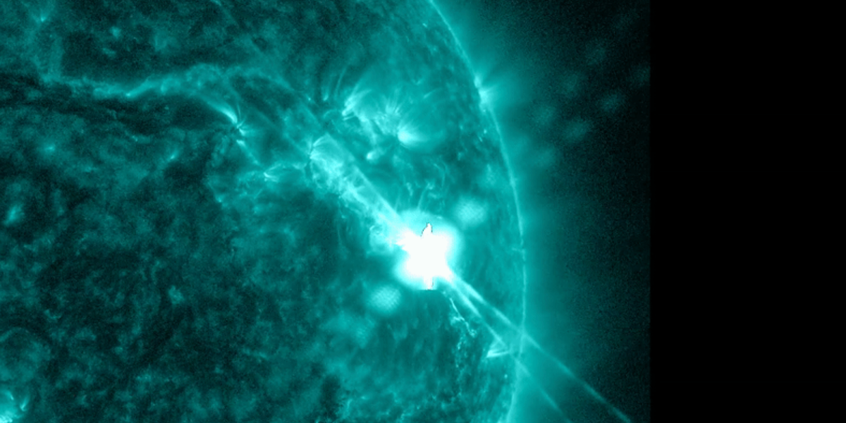 Largest solar flare in six years to strike Earth in just HOURS with huge flood of radiation