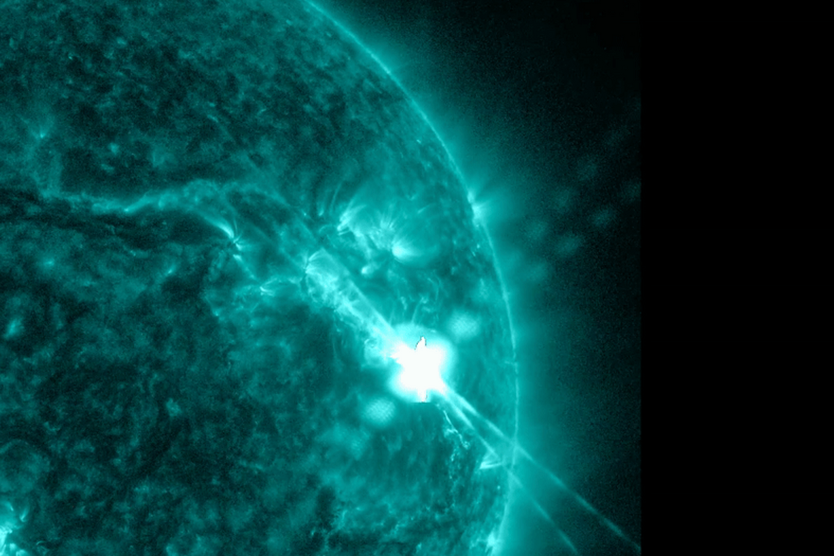 Largest solar flare in six years