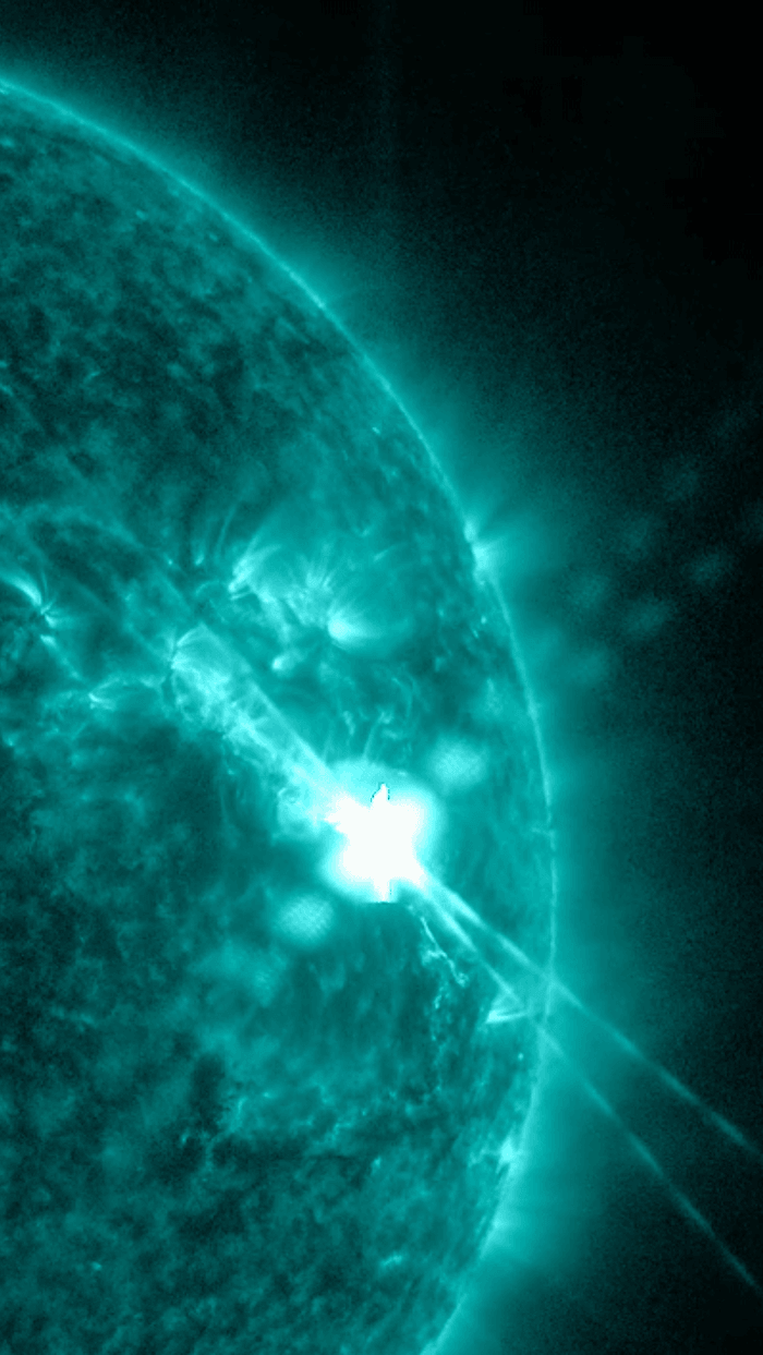 Largest solar flare in six years