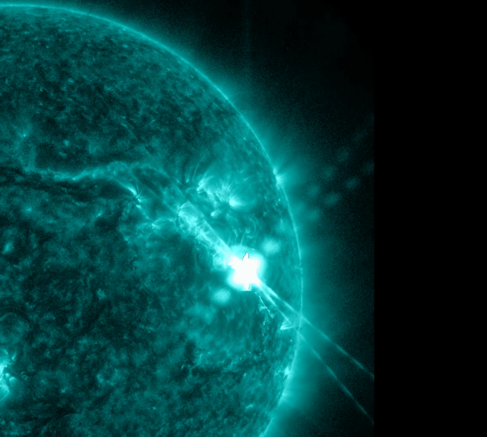 Largest solar flare in six years