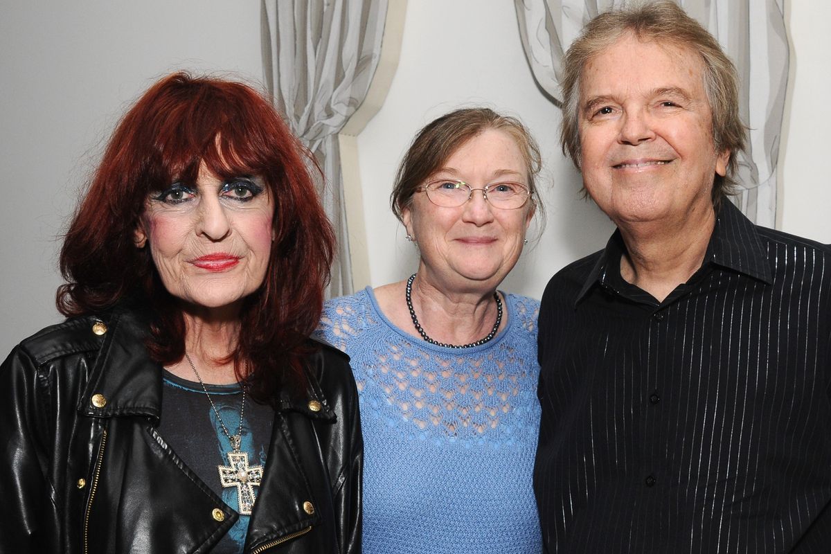 Larry Tamblyn with Mercy Fontenot, Glenda Chism