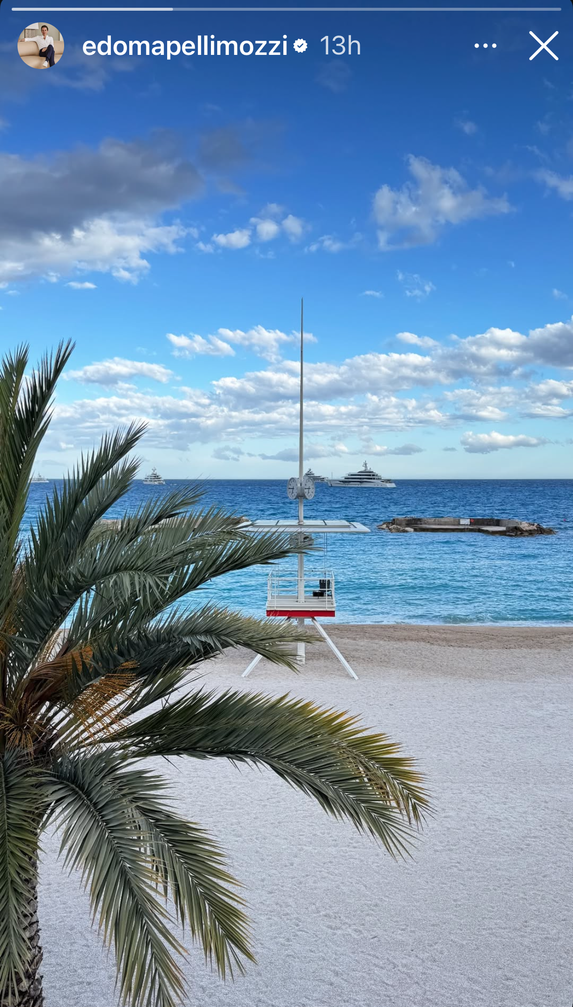 Larvotto Beach in Monaco