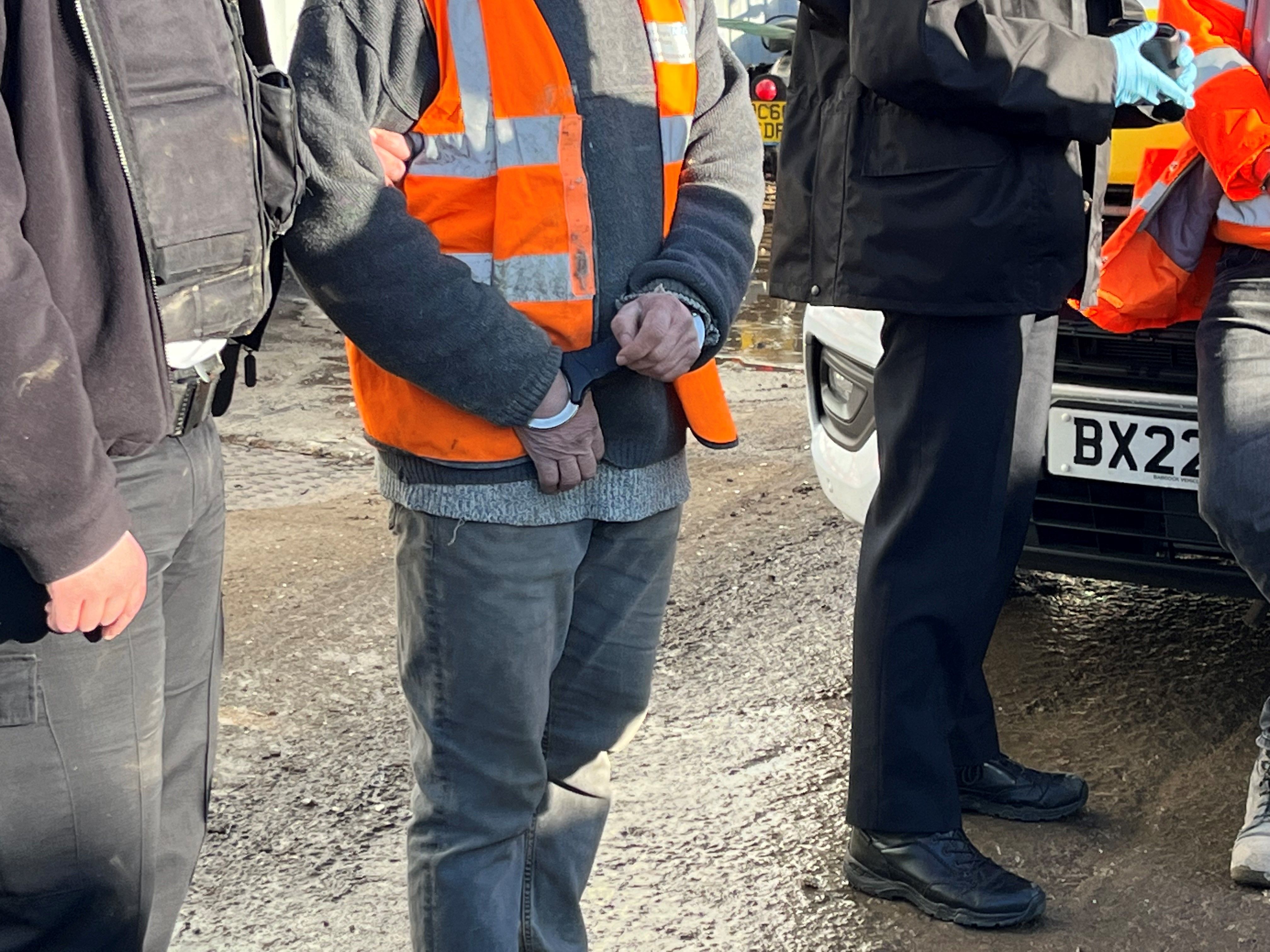 Last Friday, GB News was given exclusive access to follow an enforcement team as they raided several businesses