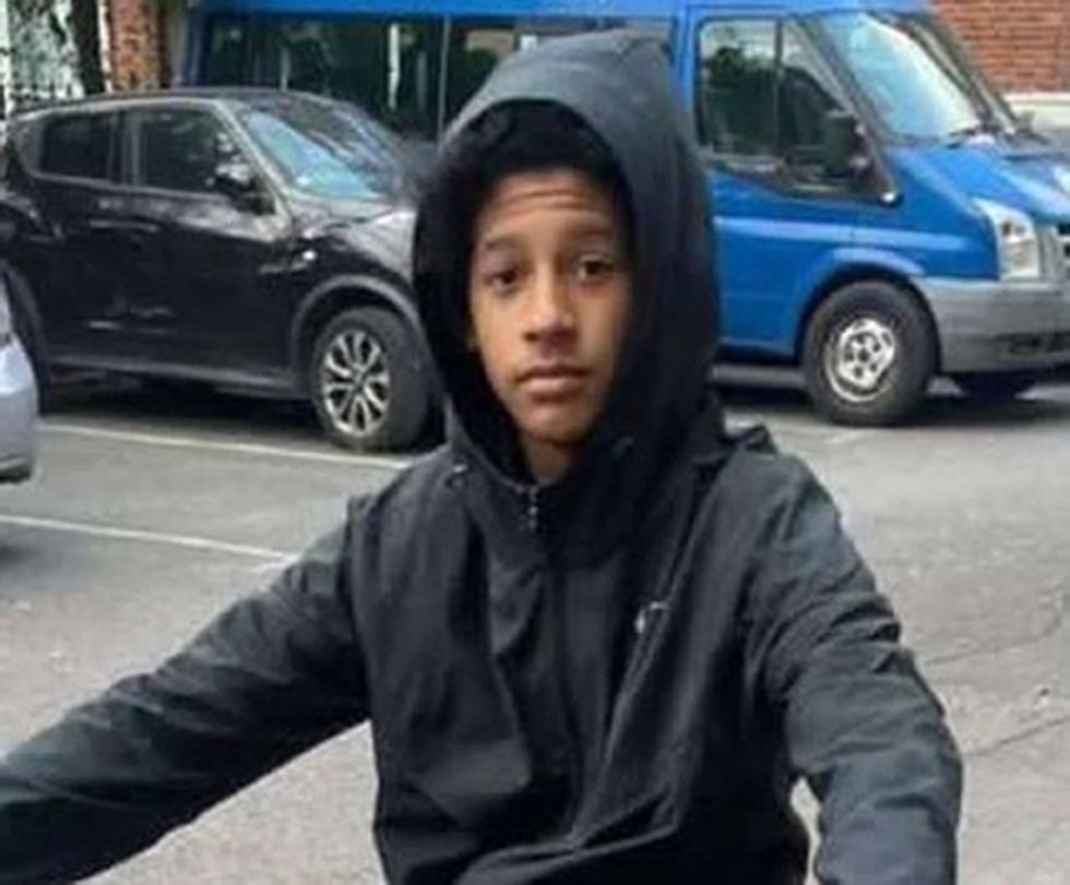 Lathaniel was pictured as the victim of the shooting