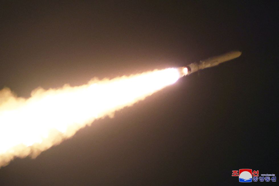 Launch of cruise missile called Pulwasal-3-31