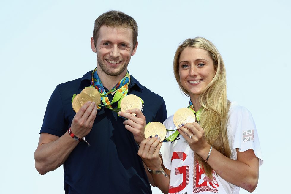 Laura and Jason Kenny have 15 Olympic medals between them