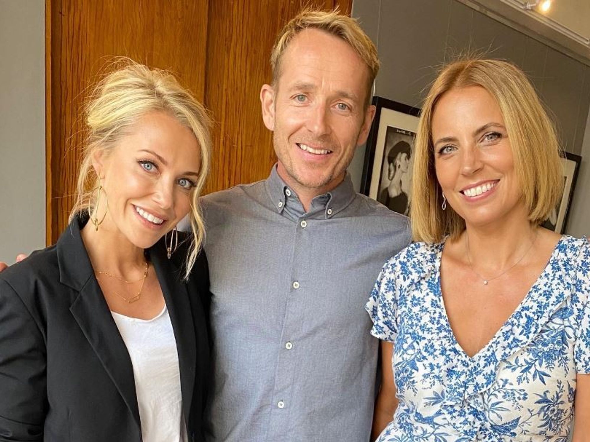 Laura Hamilton, Jonnie Irwin and Jasmine Harman