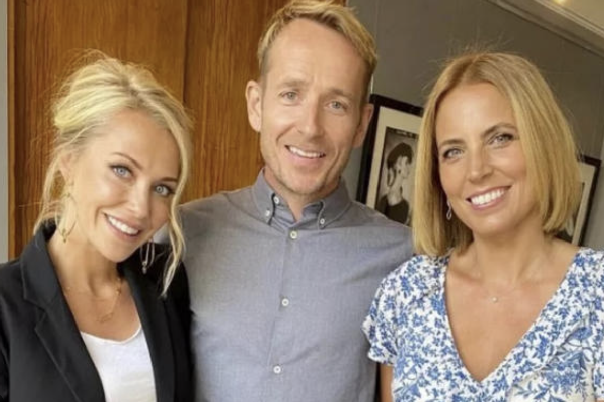 Laura Hamilton, Jonnie Irwin and Jasmine Harman