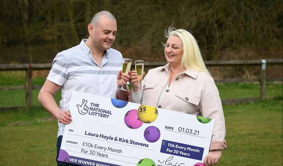 Laura Hoyle and Kirk Stevens