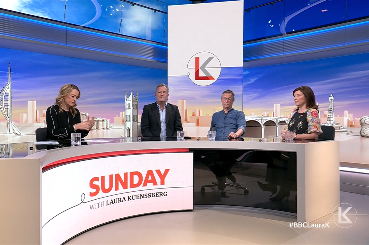 Laura Kuenssberg and guests