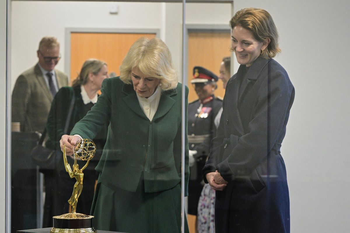 Laura Lopes and Queen Camilla