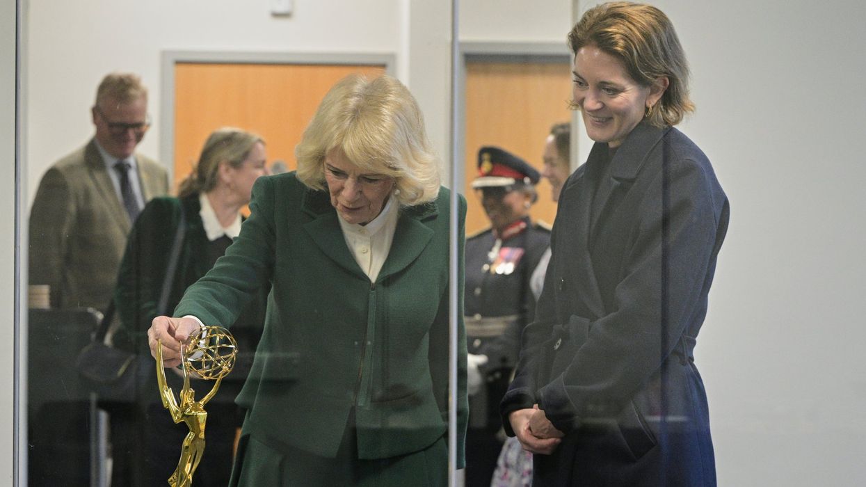 Laura Lopes and Queen Camilla