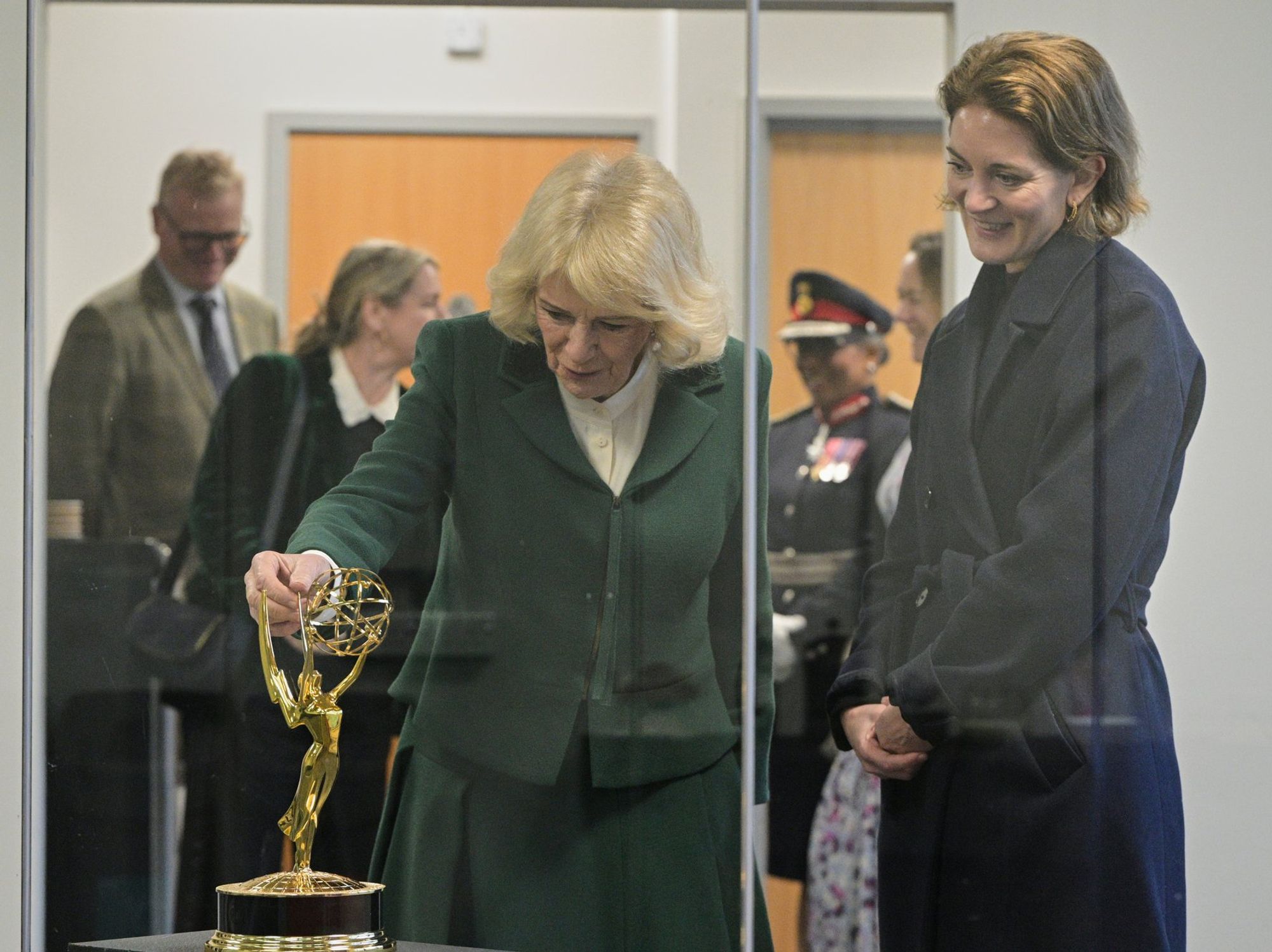 Laura Lopes and Queen Camilla