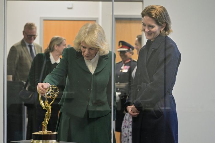 Laura Lopes and Queen Camilla