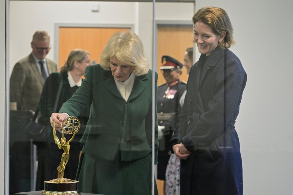 Laura Lopes and Queen Camilla