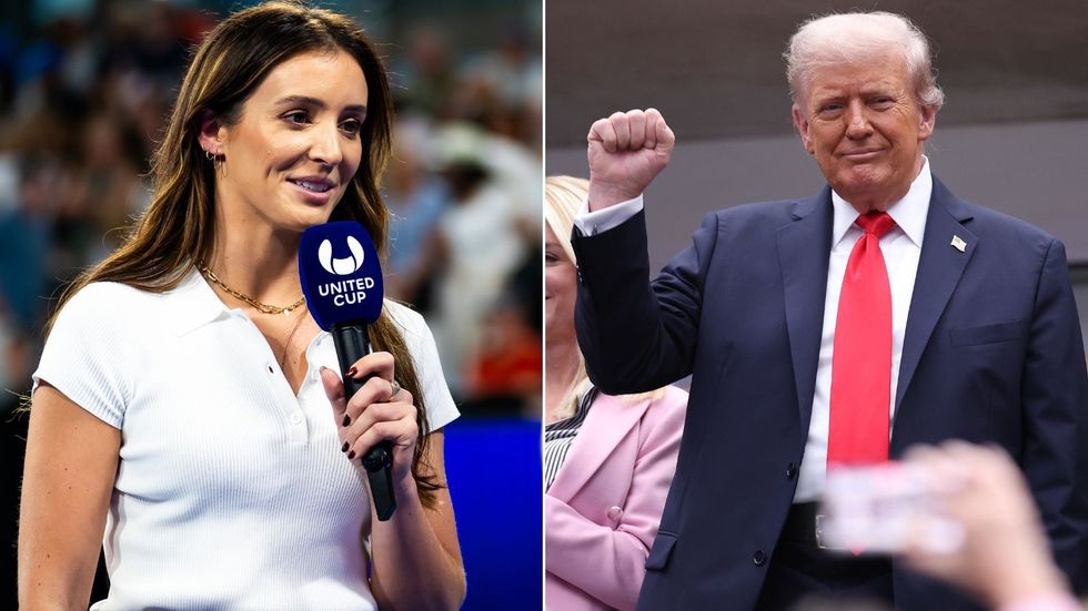 Laura Robson Donald Trump US Open final