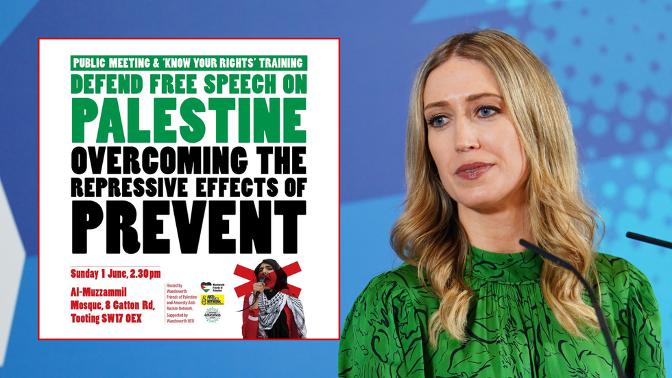 Laura Trott/Prevent poster