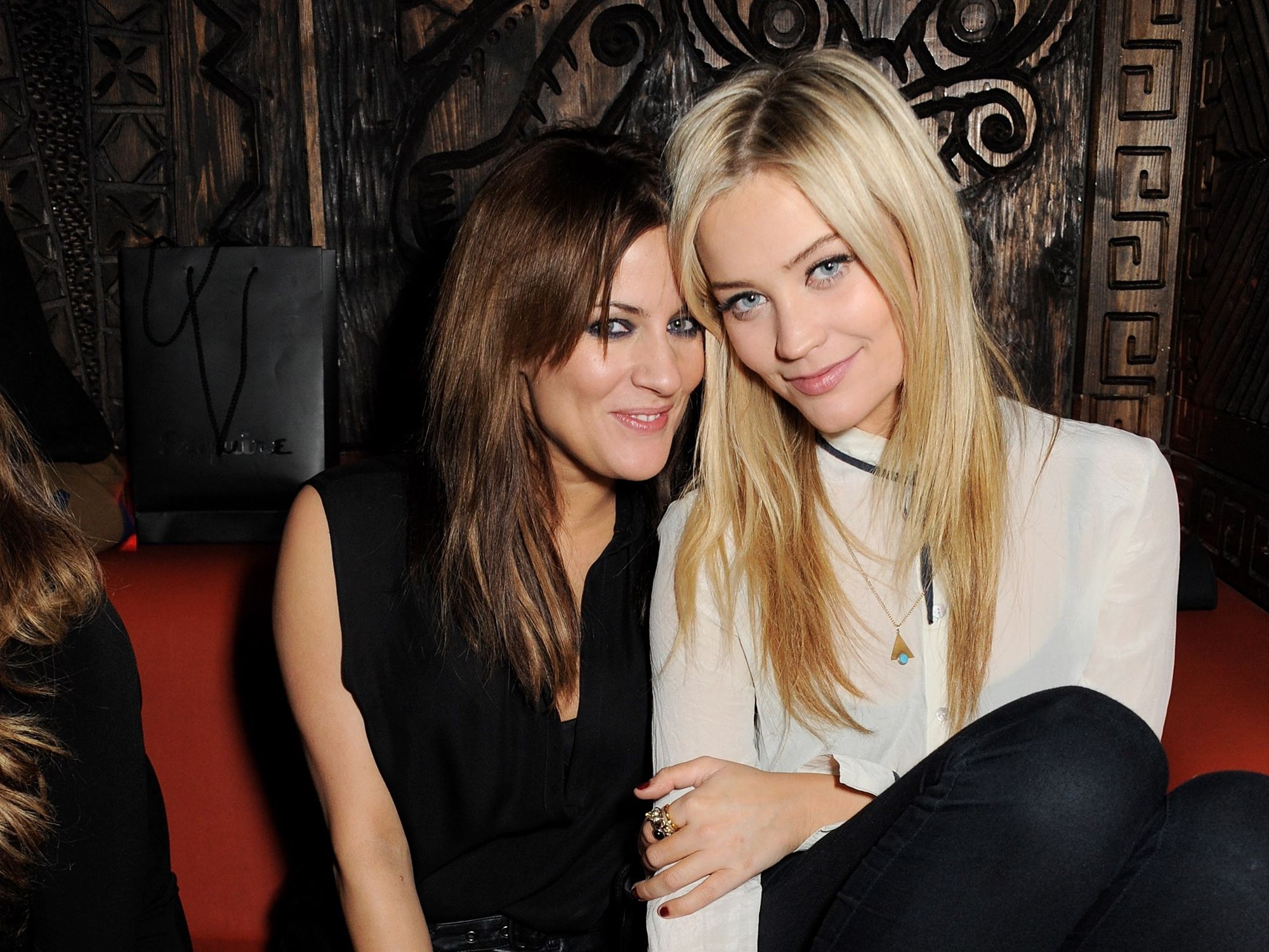 Laura Whitmore and Caroline Flack