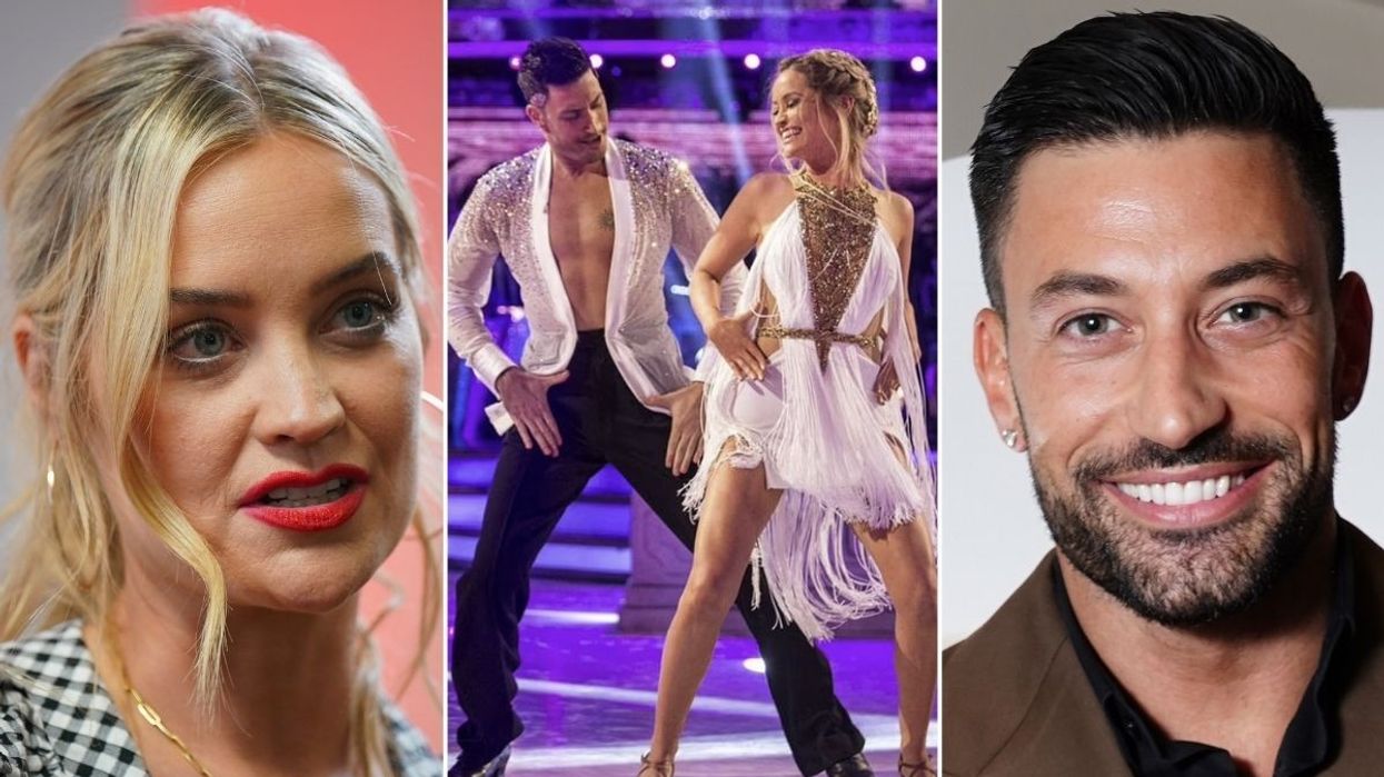 Laura Whitmore and Giovanni Pernice