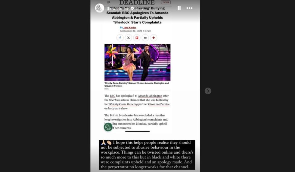 Laura Whitmore statement