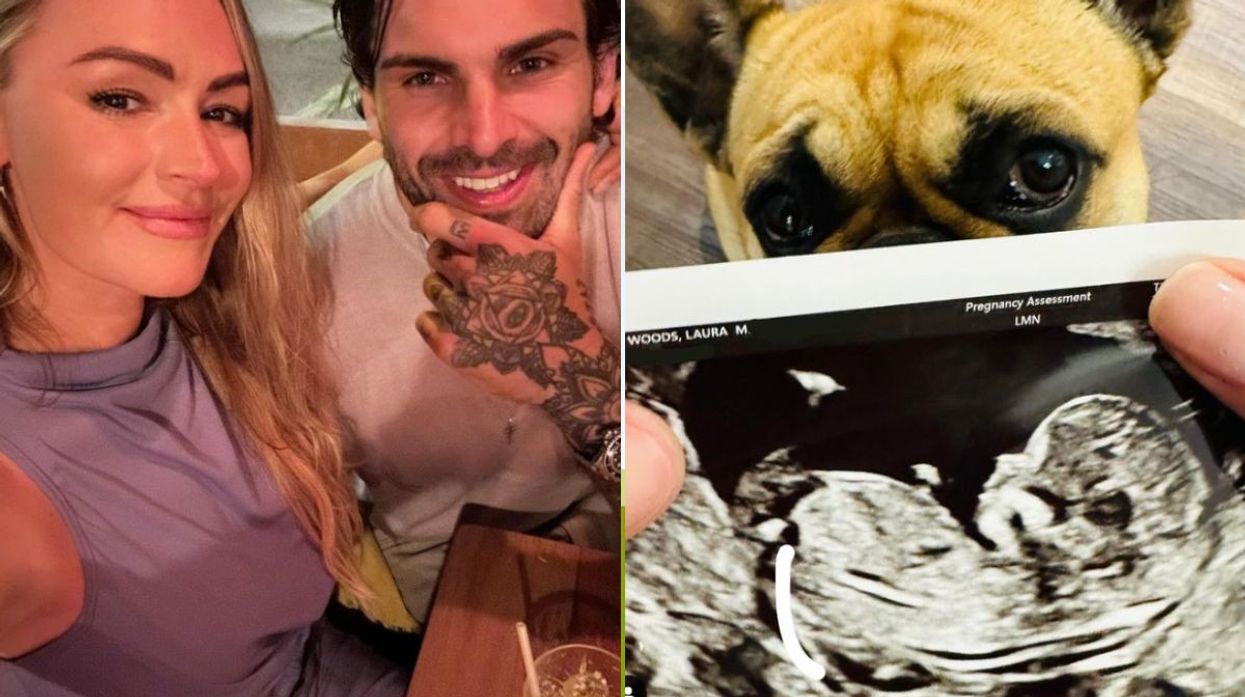 Laura Woods and Adam Collard