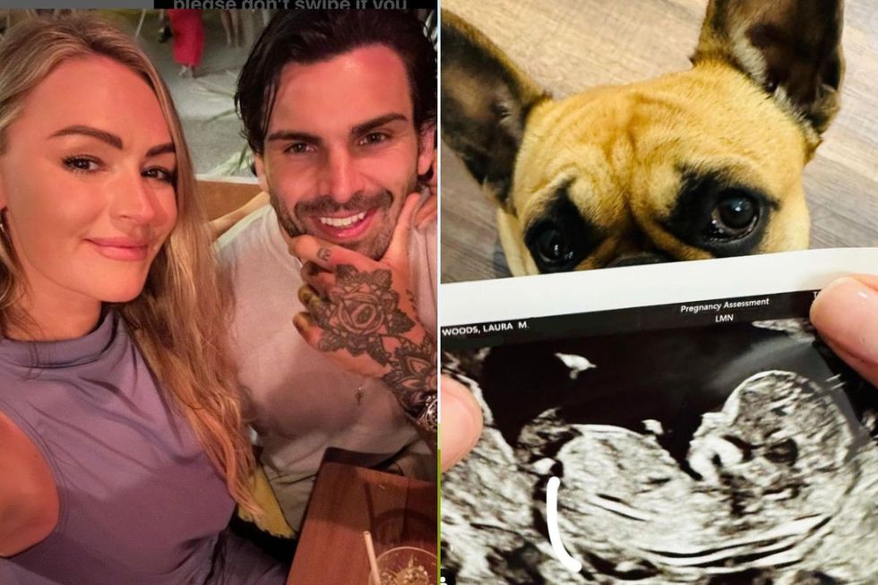 Laura Woods and Adam Collard