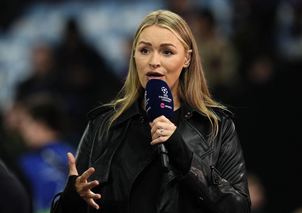 Laura Woods gave birth to a baby boy last week