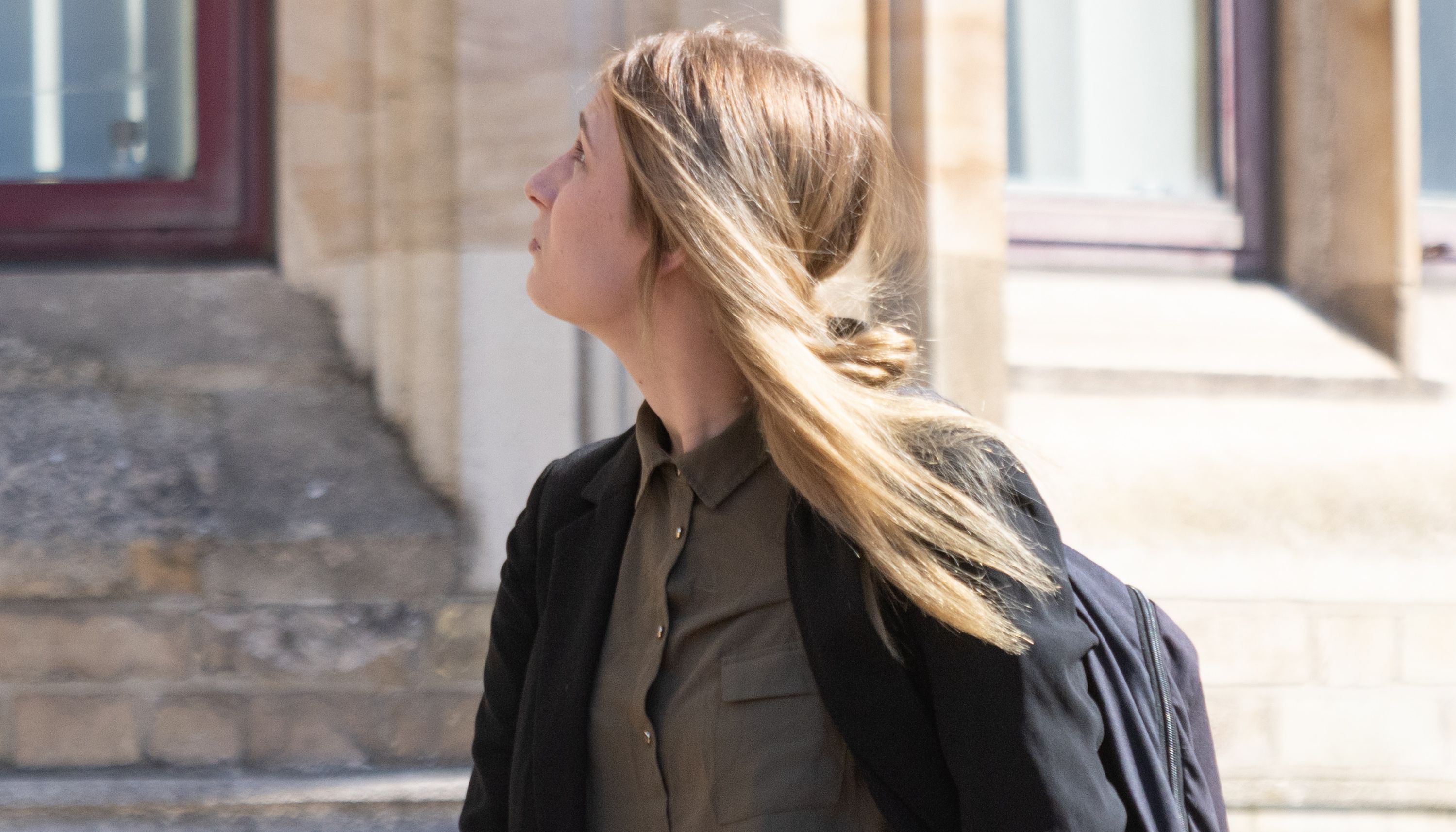 Lauren Saint George arrives at Wood Green Crown Court, London, where she and Darren Hurrell are charged with the murder of their baby daughter 10-week-old Lily-Mai Saint George