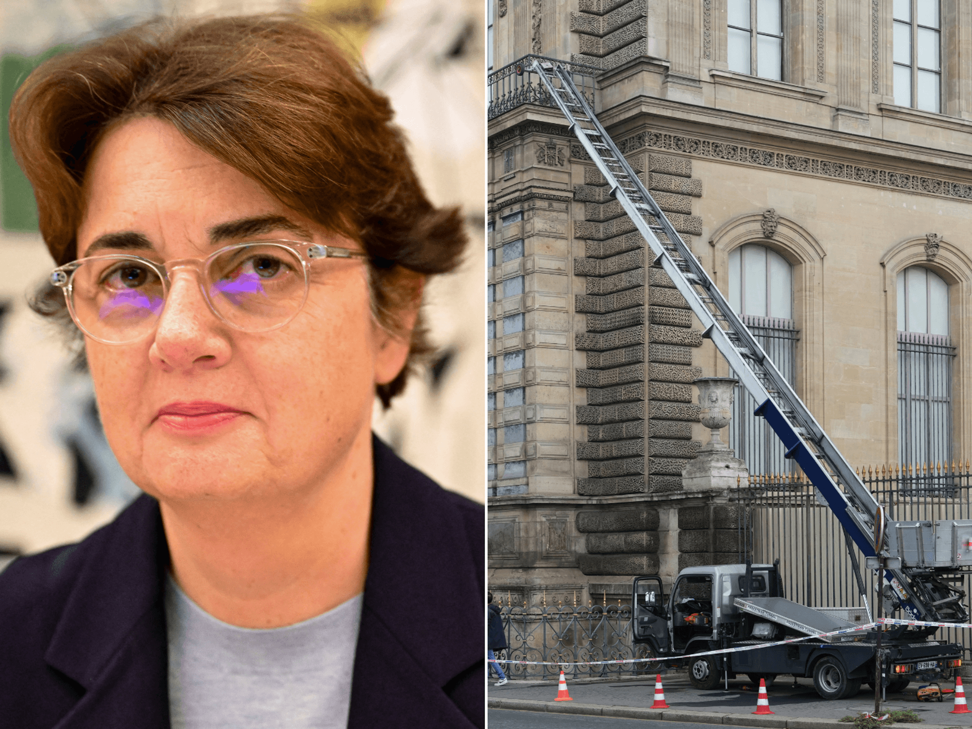 Laurence des Cars / Louvre heist