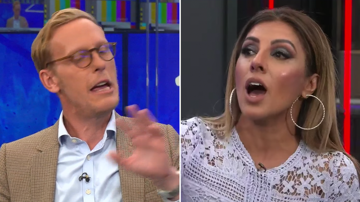 Laurence Fox and Narinder Kaur