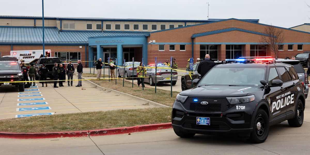 NextImg:Iowa shooting: One dead and multiple injured as gunman opens fire in US high school