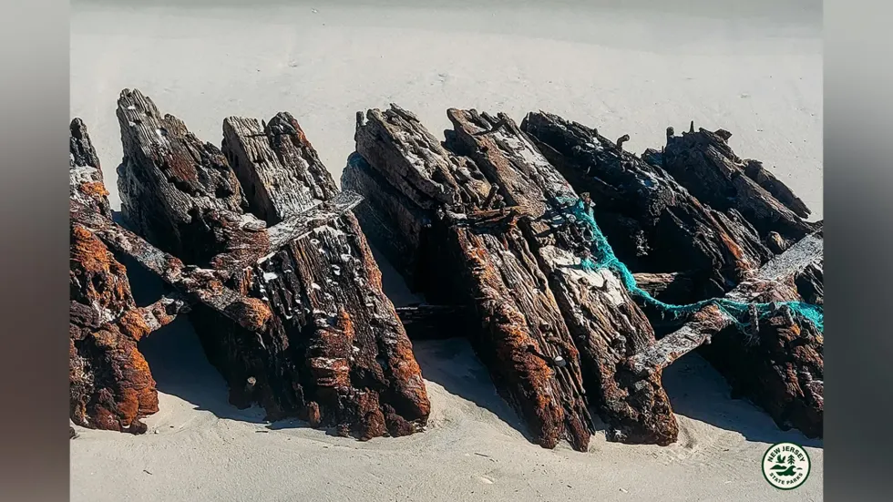 Shipwreck from Victorian-era resurfaces in New Jersey as Americans issued warning about approaching vessel
