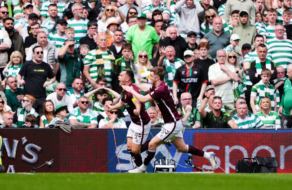Lawrence Shankland was impressive for Hearts last season