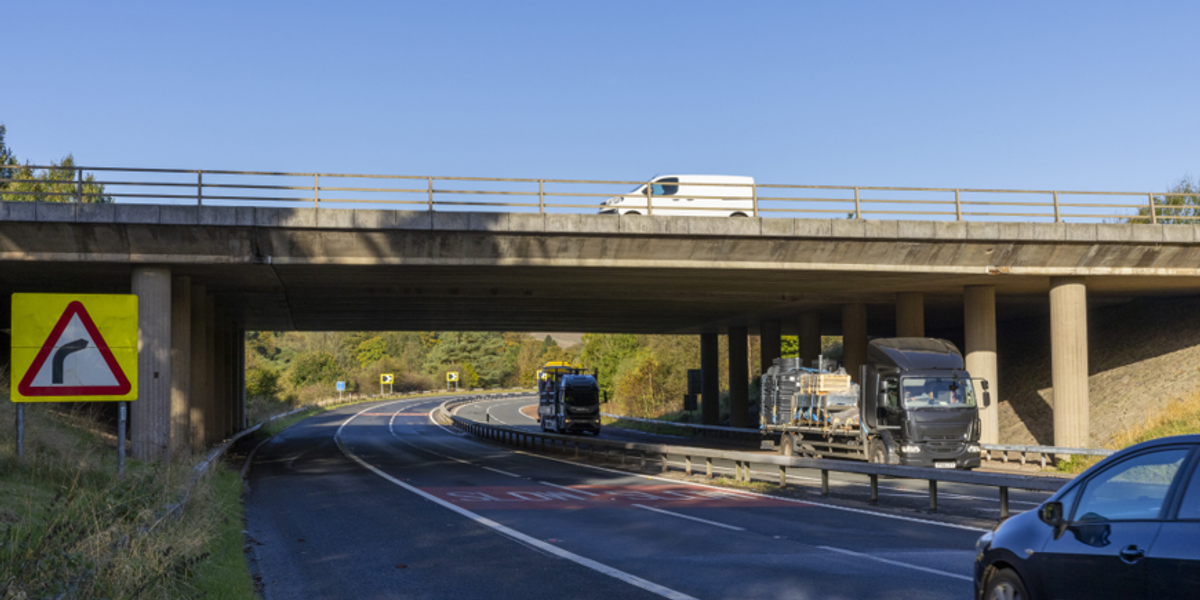 NextImg:Drivers given lifeline as major road project U-turn sees vital bridge remain open during motorway repairs