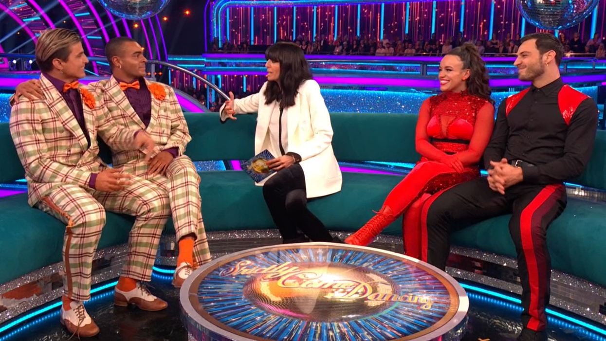 Layton and Nikita spoke to Claudia after bagging a spot in the finale