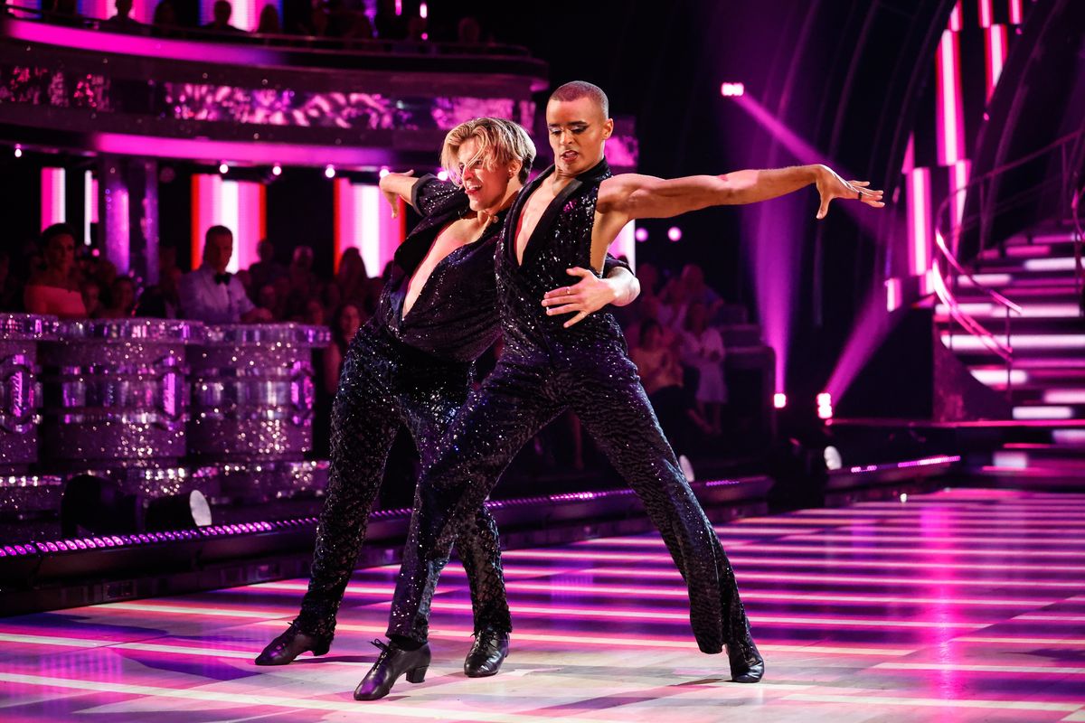 Layton Williams and Nikita Kuzmin