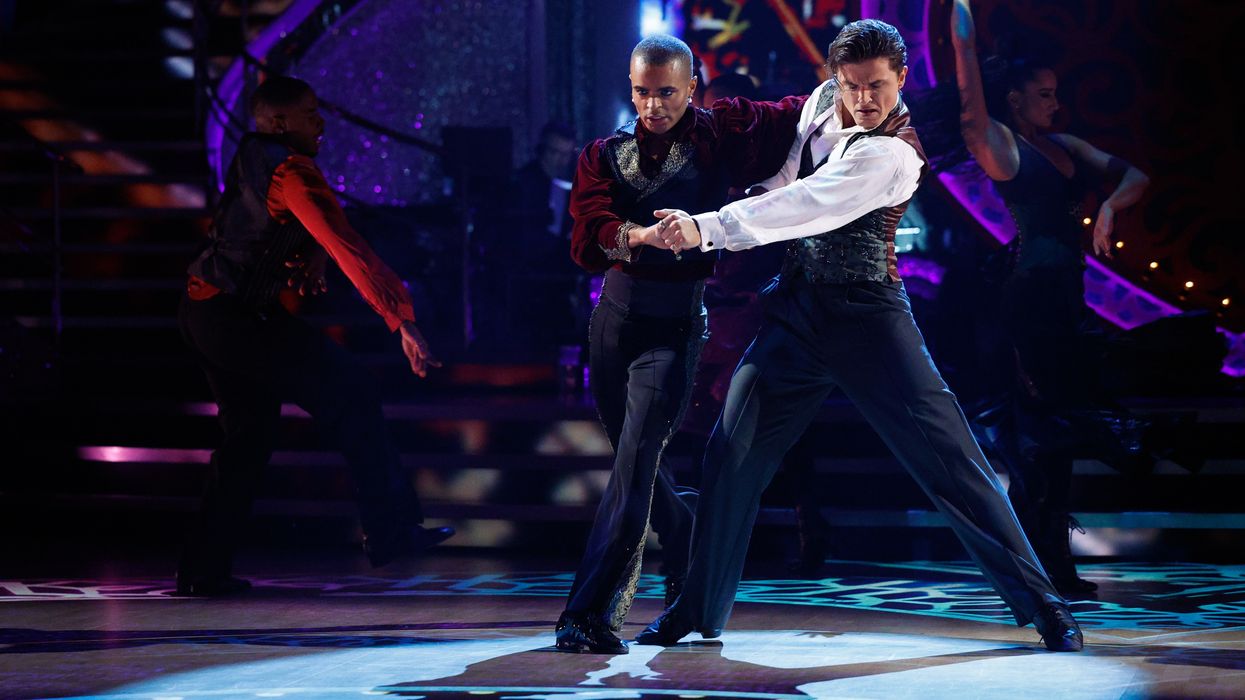 Layton Williams and Nikita Kuzmin
