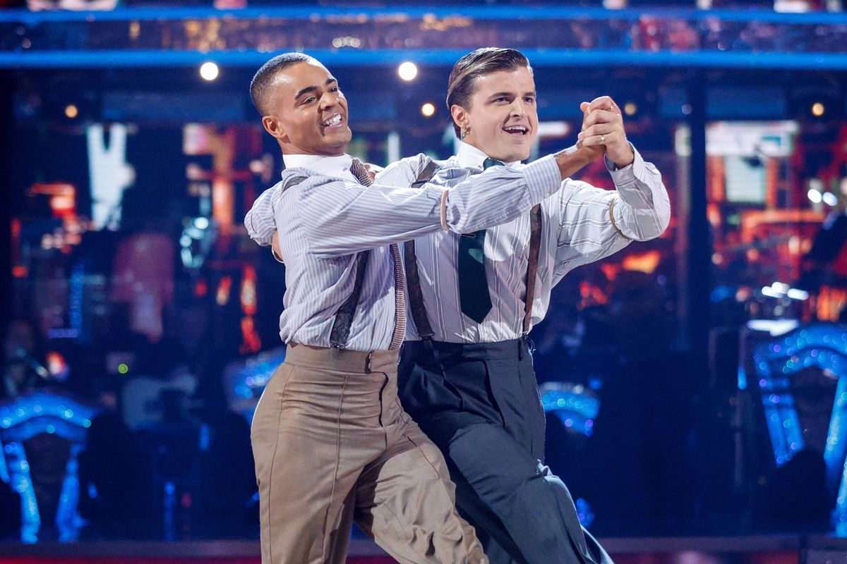Layton Williams and Nikita Kuzmin