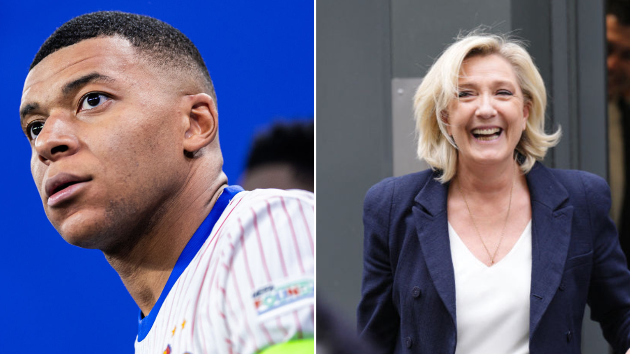 Le Pen has hit back at the footballers remarks