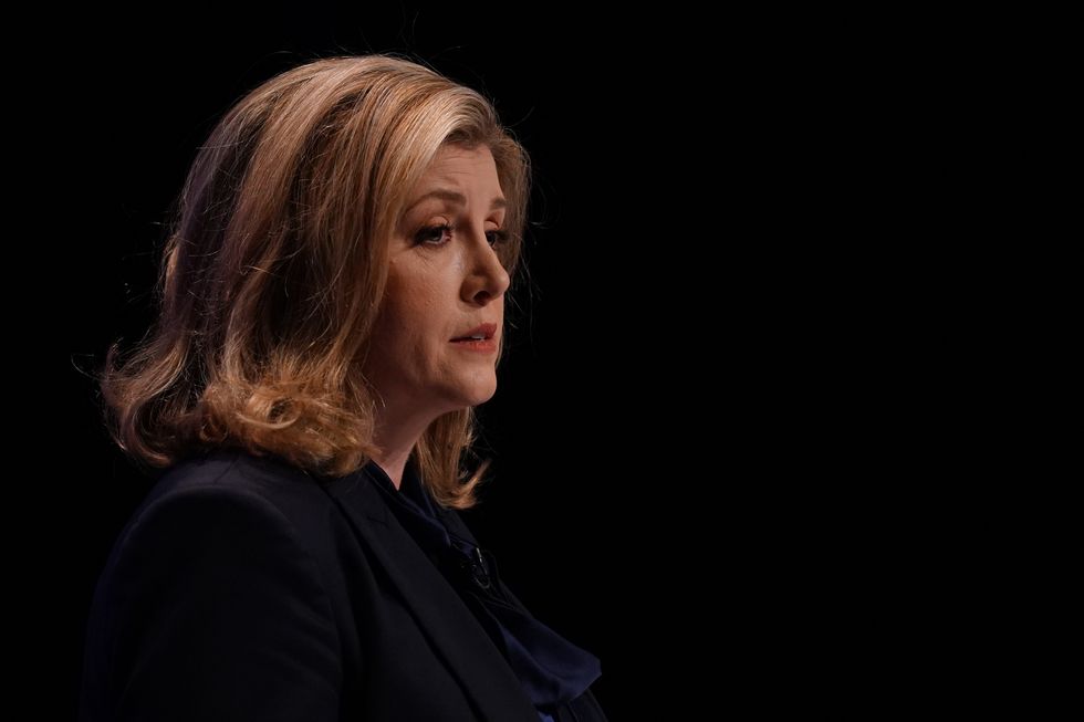 Leader of the House of Commons Penny Mordaunt speaking at the Conservative Party annual conference at the International Convention Centre in Birmingham. Picture date: Sunday October 2, 2022.