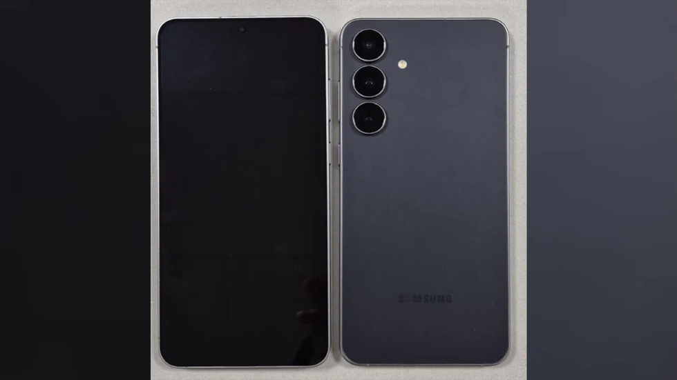Leaked image of the new Samsung Galaxy S25 FE