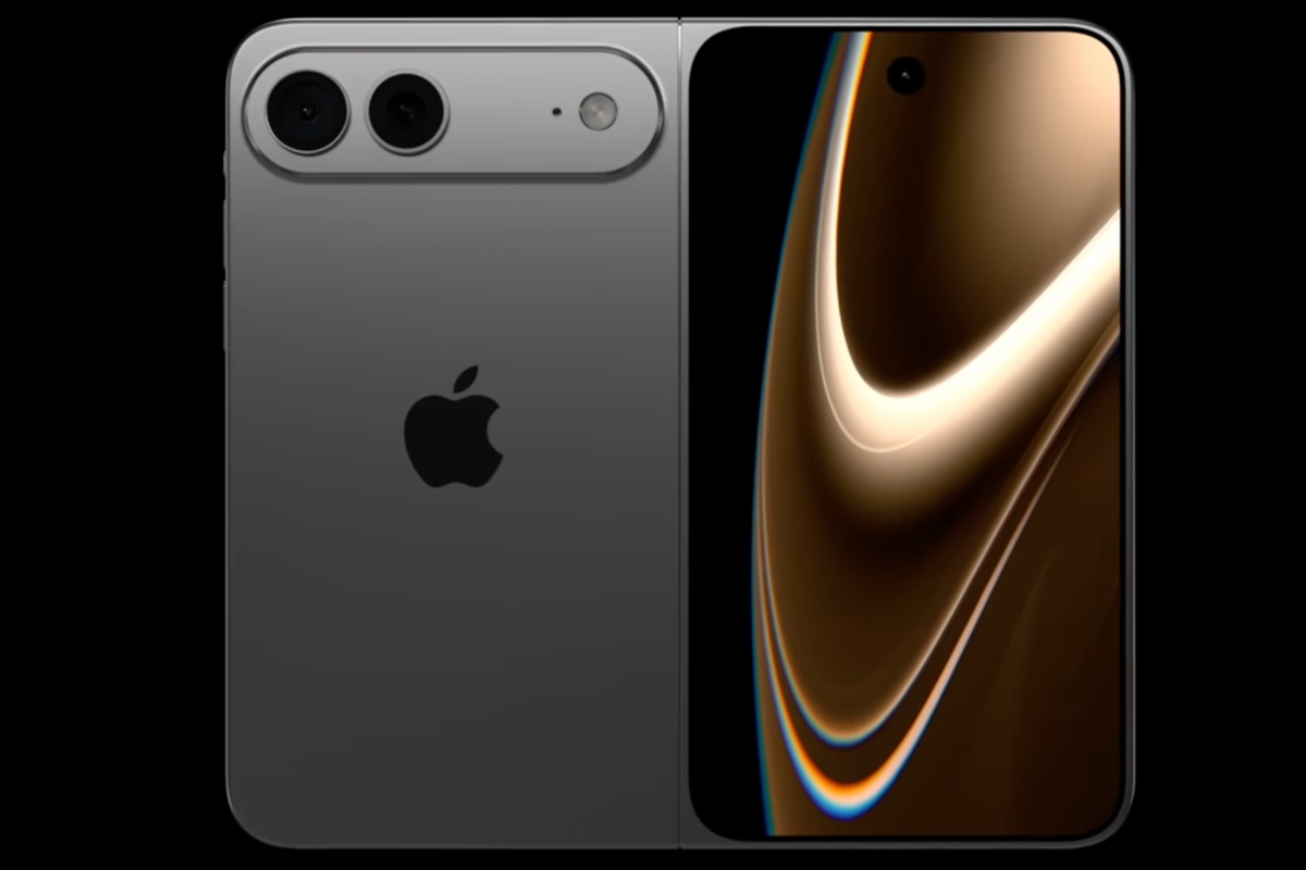 Leaked photos of the foldable iPhone