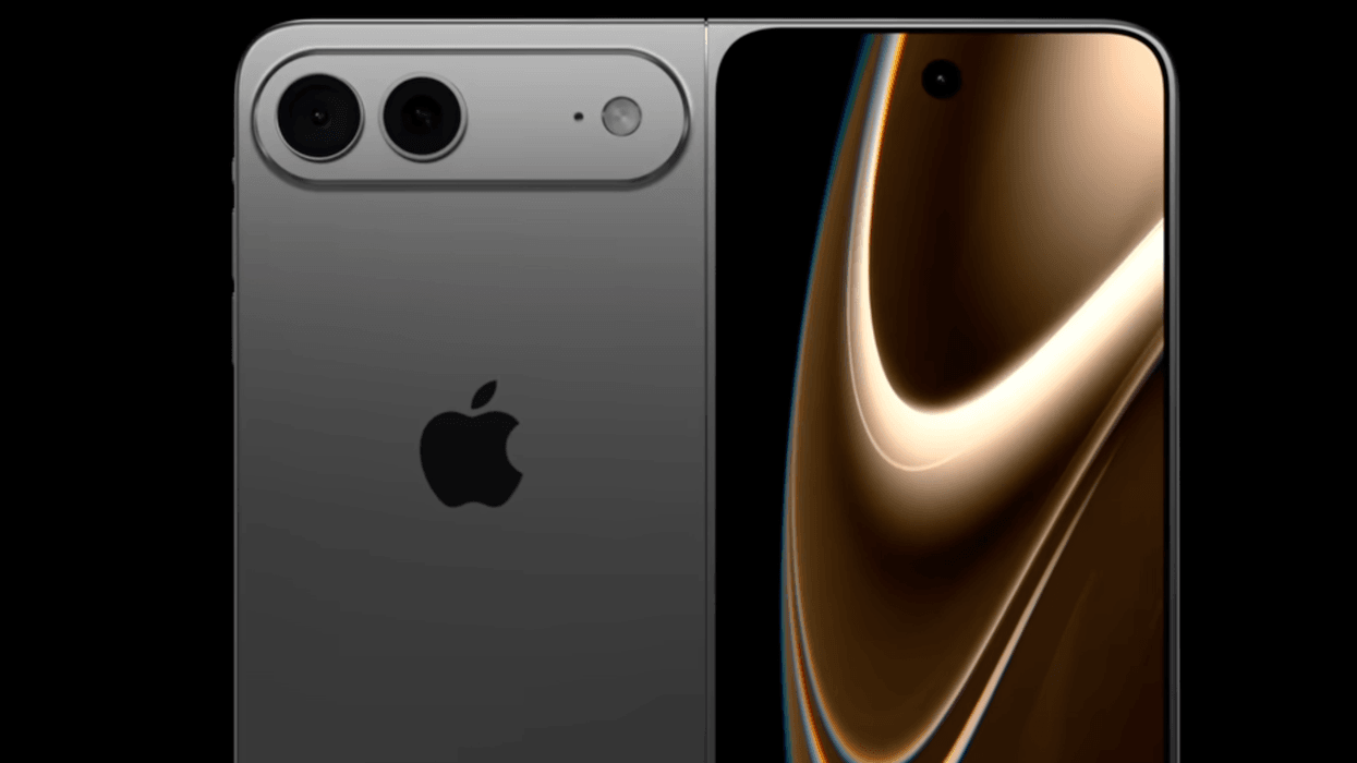 Leaked photos of the foldable iPhone