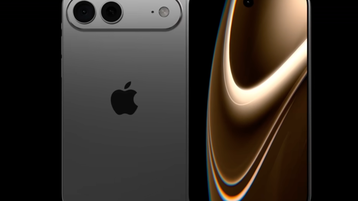 Leaked photos of the foldable iPhone