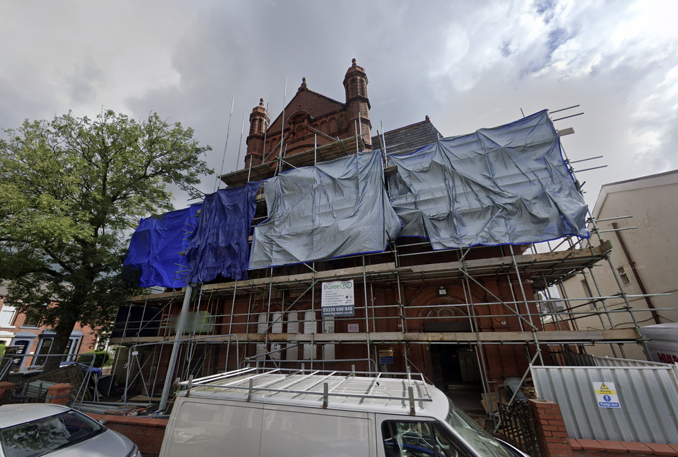 Leamington Road church street view