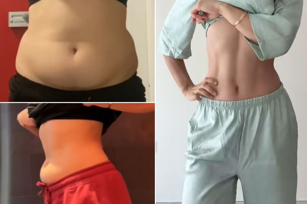 Leana before and after