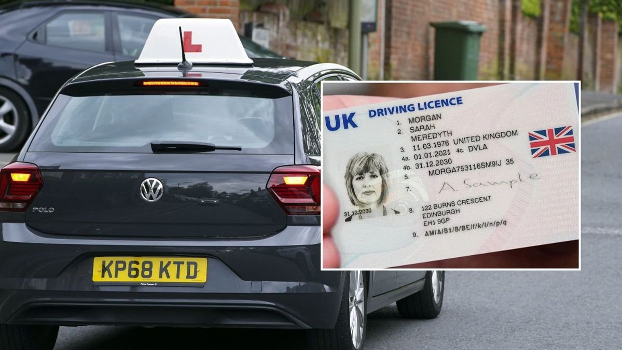 Learner driver and a UK driving licence