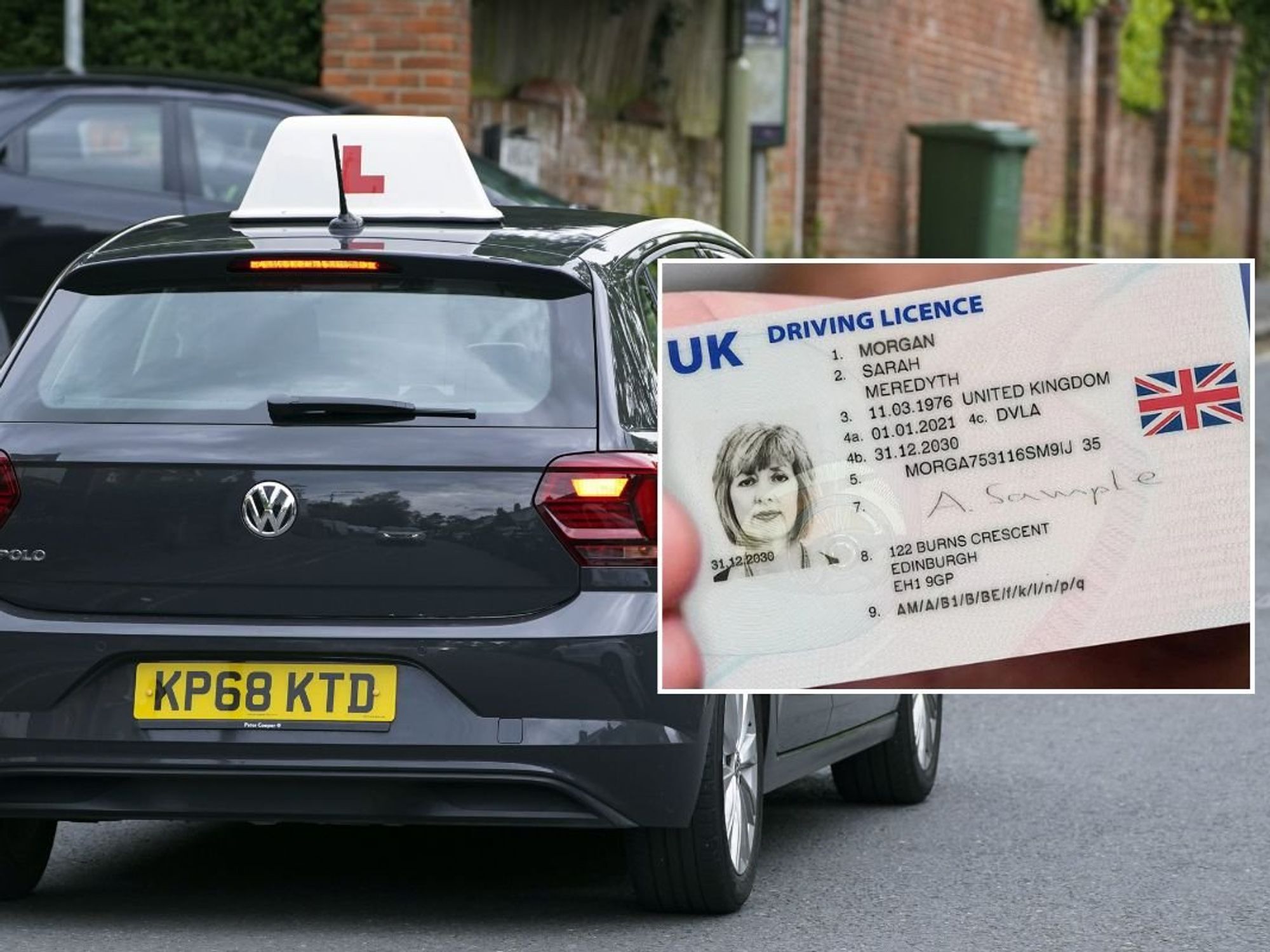 Learner driver and a UK driving licence