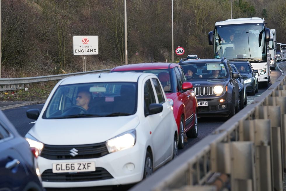 leaving England to drive